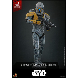 Hot Toys Star Wars - Clone Commando Gregor - The Clone Wars 1/6 Esclusiva Hot Toys