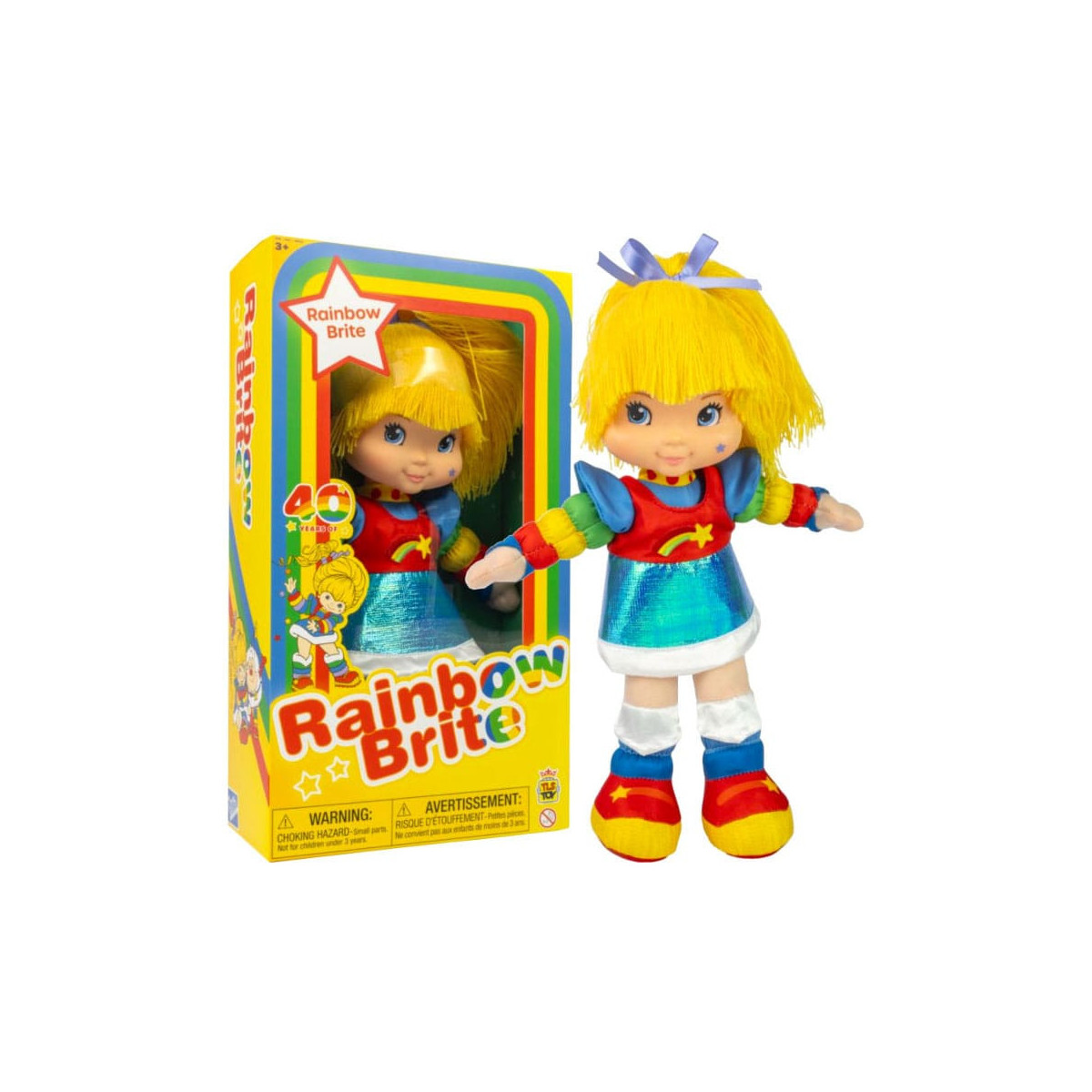I soggetti fedeli - Bambola di pezza Rainbow Brite - Bambola bionda nel paese dell'arcobaleno