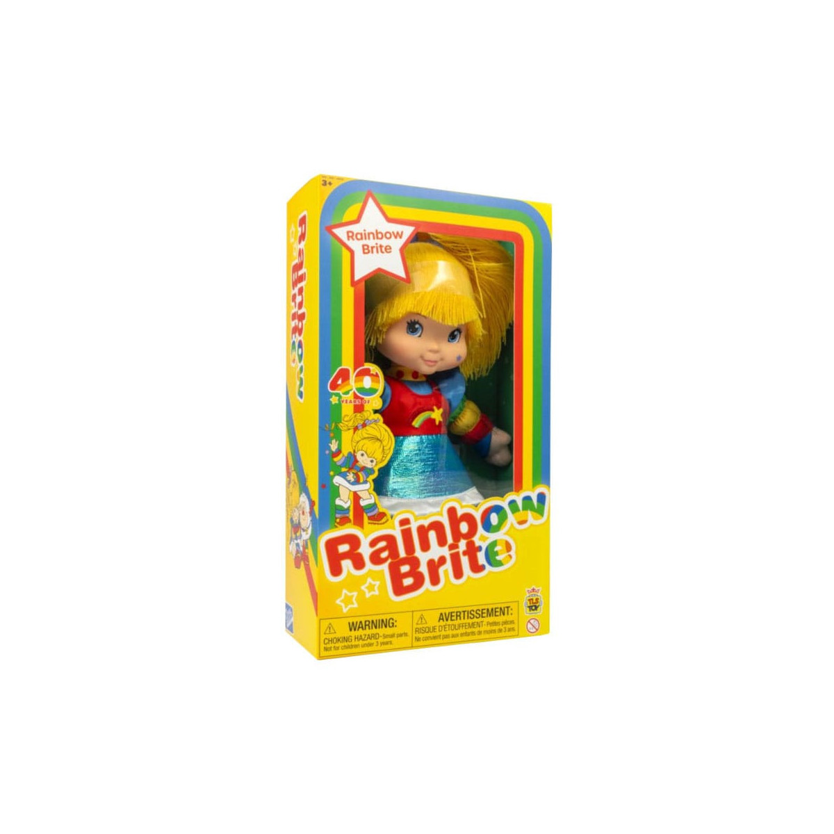 I soggetti fedeli - Bambola di pezza Rainbow Brite - Bambola bionda nel paese dell'arcobaleno