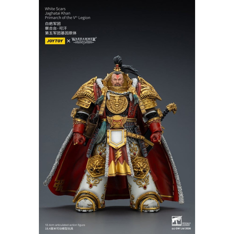 JoyToy Space Marines - Cicatrici Bianche - Jaghatai Khan Primarca della Vª Legione 1/18 - L'Eresia di Horus