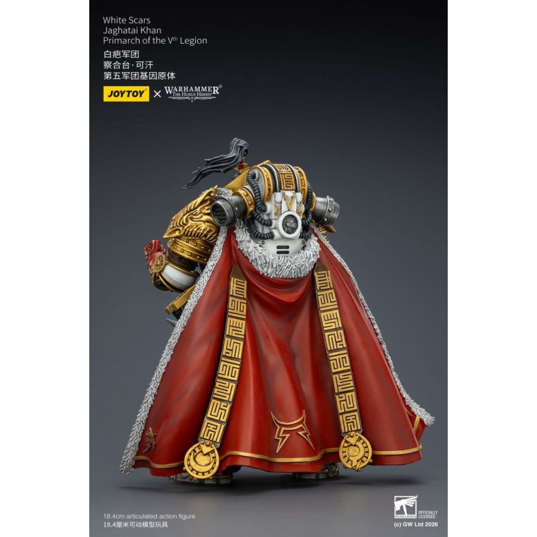 JoyToy Space Marines - Cicatrici Bianche - Jaghatai Khan Primarca della Vª Legione 1/18 - L'Eresia di Horus