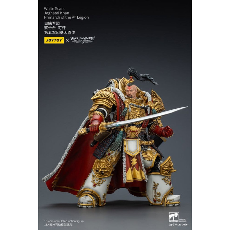 JoyToy Space Marines - Cicatrici Bianche - Jaghatai Khan Primarca della Vª Legione 1/18 - L'Eresia di Horus