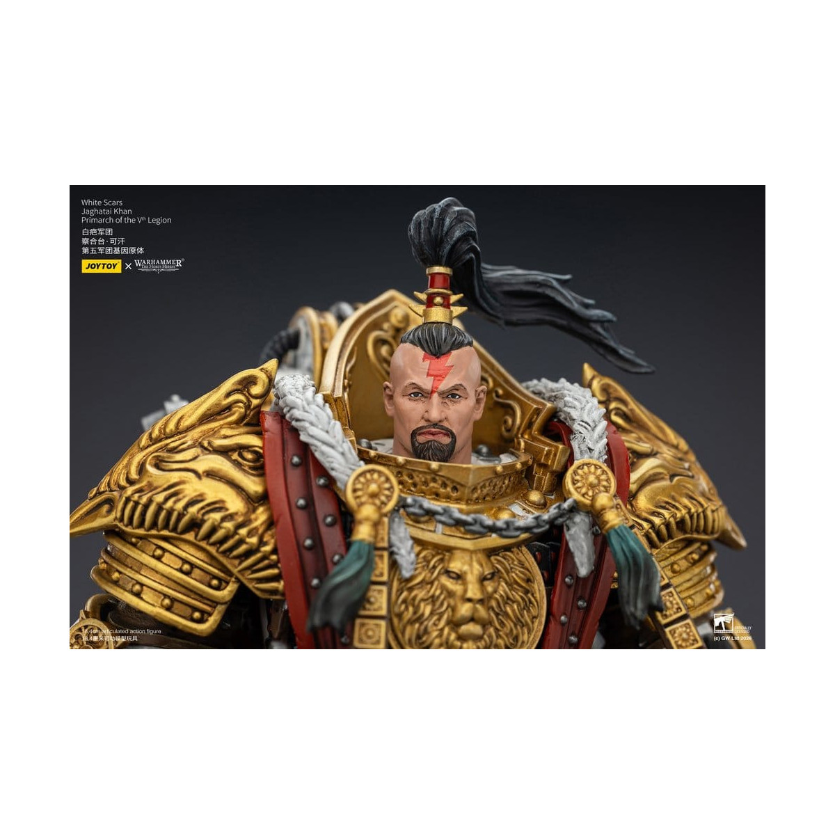 JoyToy Space Marines - Cicatrici Bianche - Jaghatai Khan Primarca della Vª Legione 1/18 - L'Eresia di Horus
