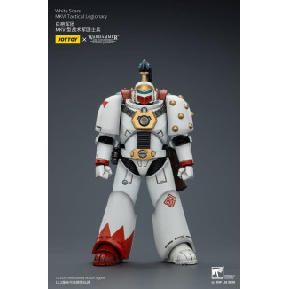 Joytoy - Warhammer - Squadra tattica Mk IV delle Cicatrici Bianche - Legionario tattico MKVI 1/18
