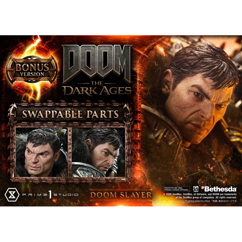 Prime 1 Studio - Doom the Dark Ages - Doom Slayer Deluxe Bonus Version.