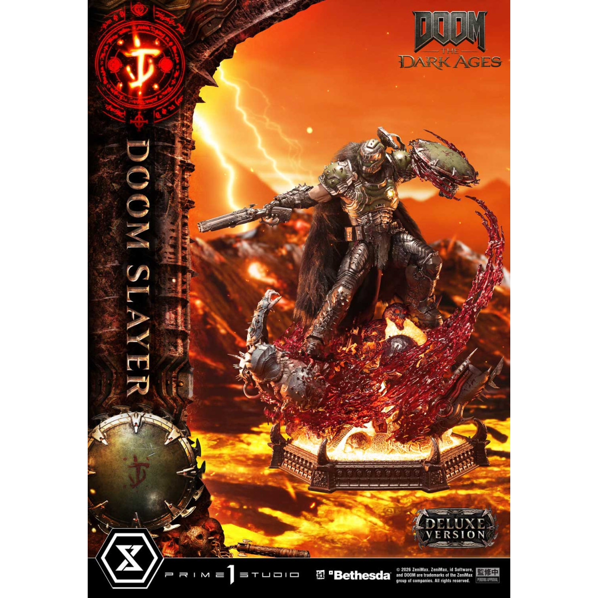 Prime 1 Studio - Doom the Dark Ages - Doom Slayer Deluxe Bonus Version.