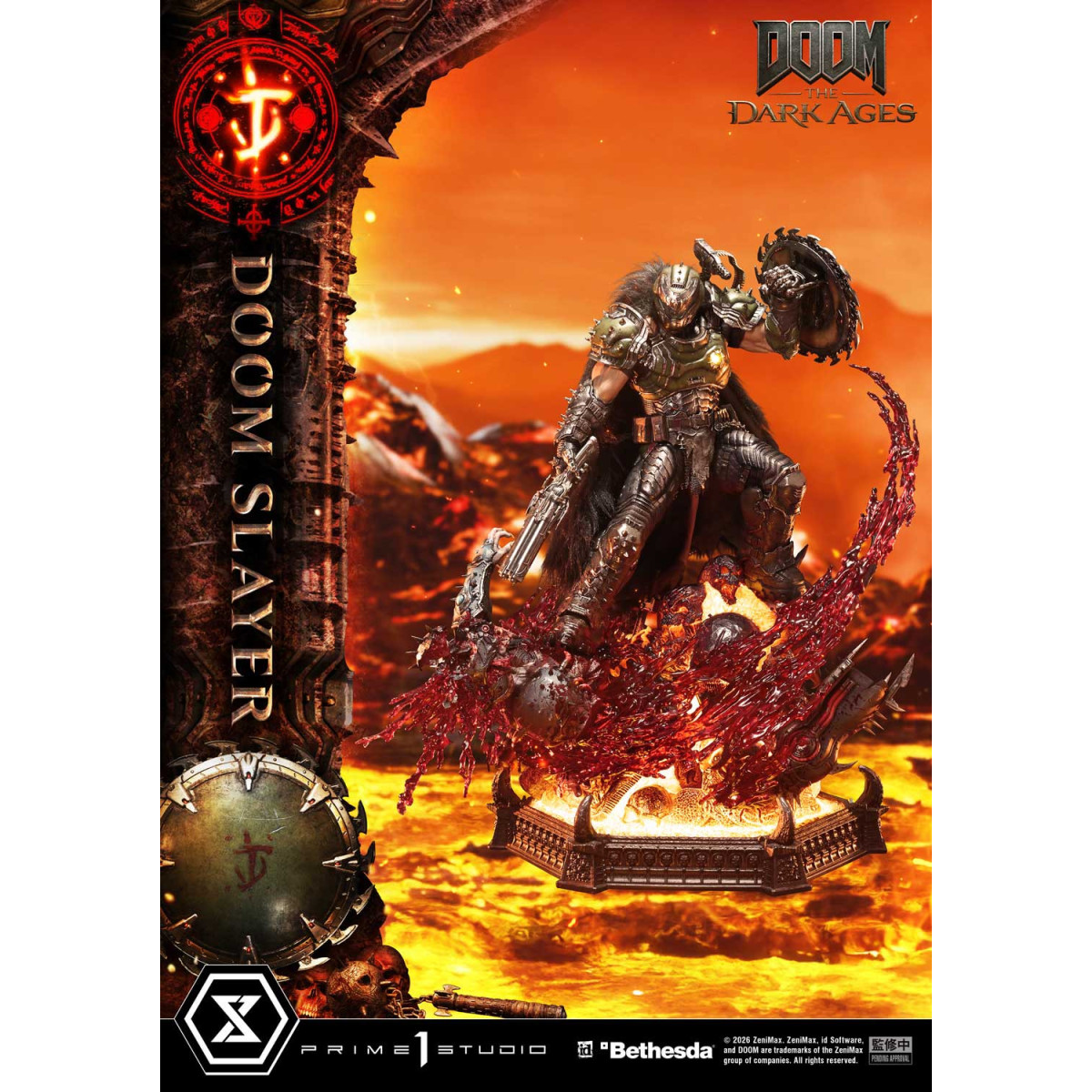 Prime 1 Studio - Doom the Dark Ages - Doom Slayer Deluxe Bonus Version.