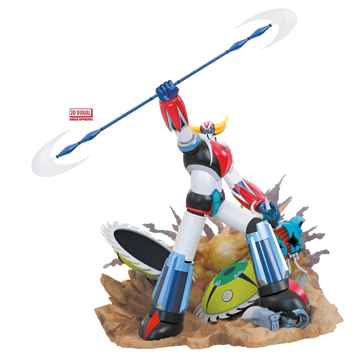 Plastoy - Diorama Grendizer vs. Gin Gin - Goldrake (Grendizer)