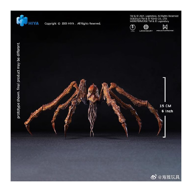 HIYA TOYS - Serie Base Squisita - Scilla - Godzilla x Kong: Il Nuovo Impero (2024)