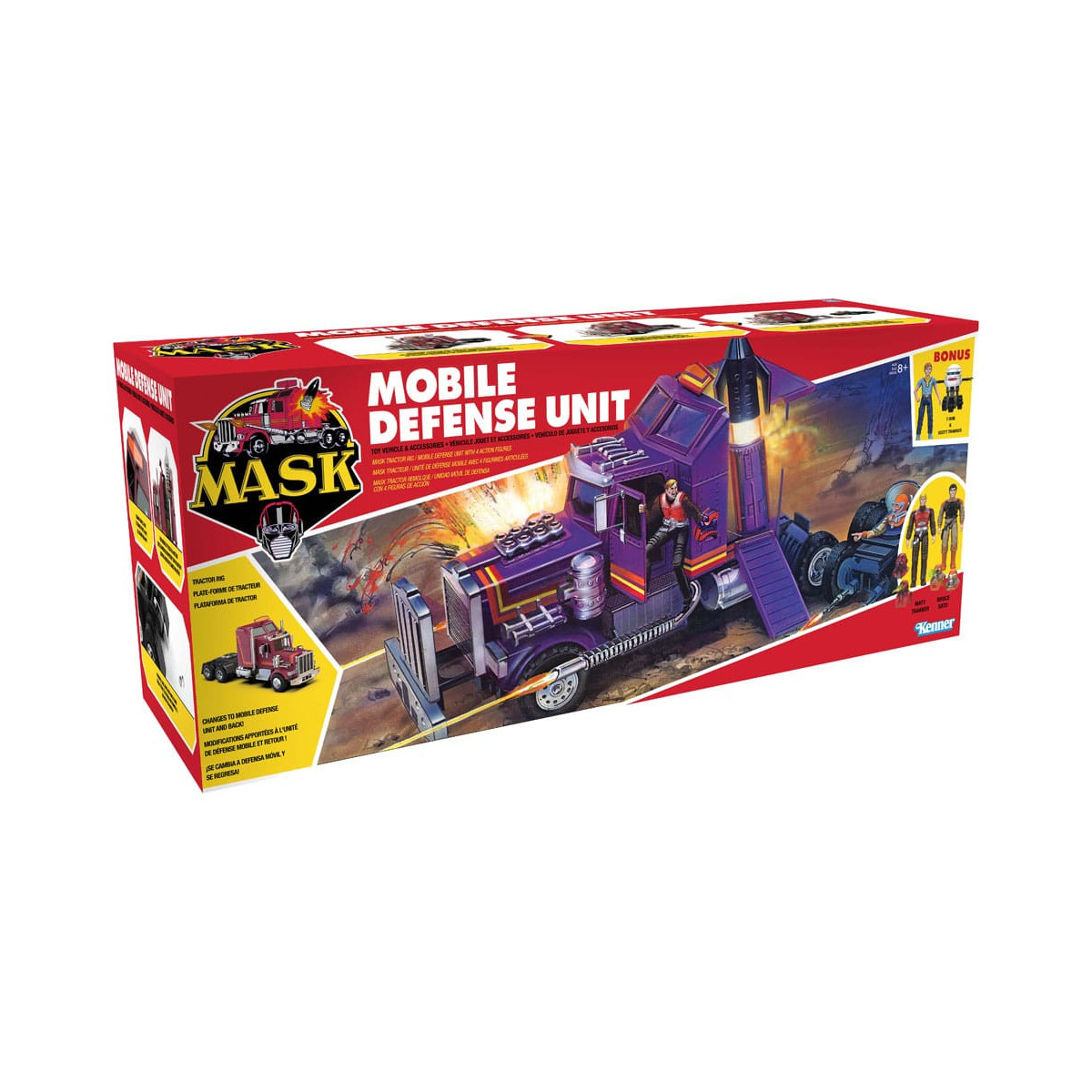 I soggetti fedeli - M.A.S.K. - Bruce Sato e Matt Trakker con Rhino Limited Edition