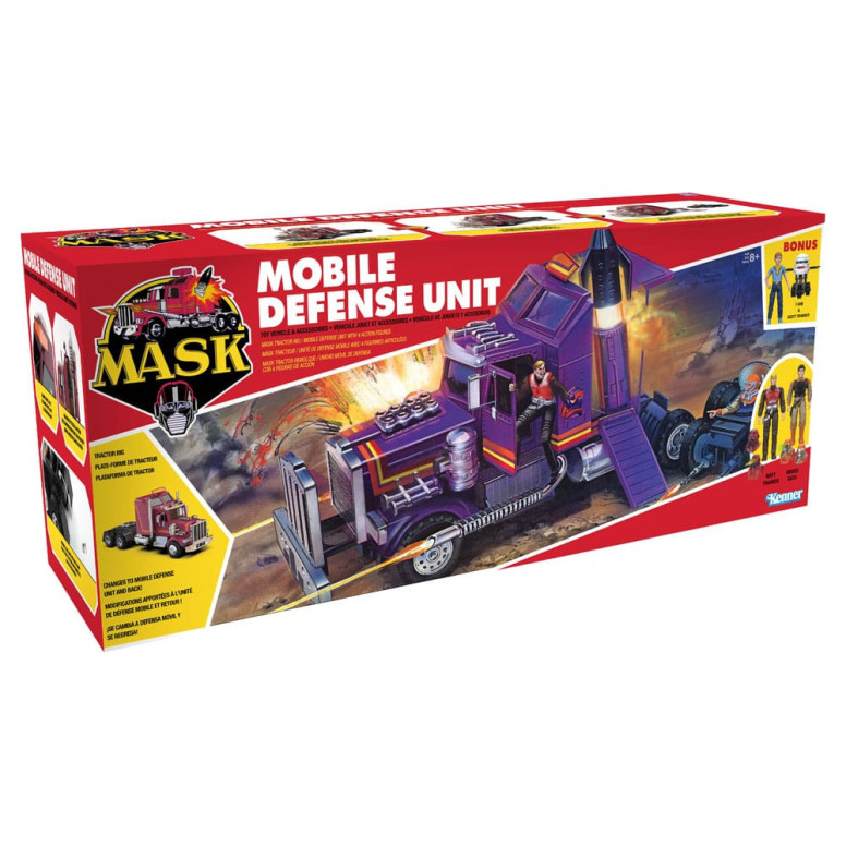 I soggetti fedeli - M.A.S.K. - Bruce Sato e Matt Trakker con Rhino Limited Edition