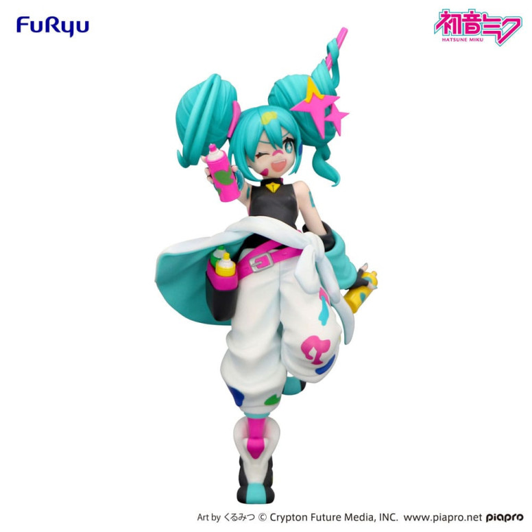 Furyu Trio-Try-iT - Miku Paint Girl - Hatsune Miku
