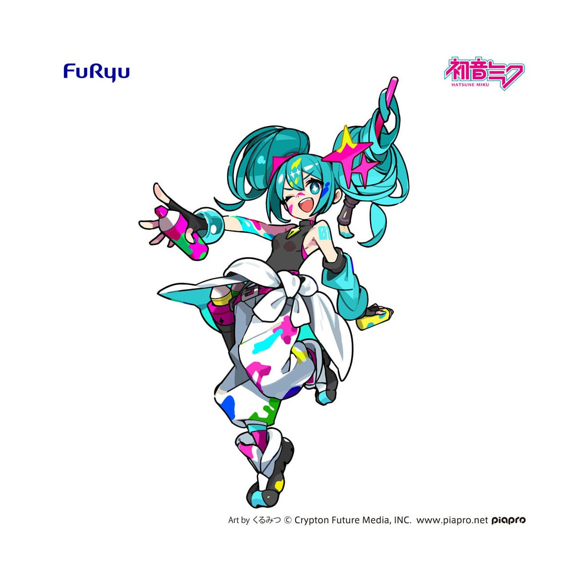 Furyu Trio-Try-iT - Miku Paint Girl - Hatsune Miku