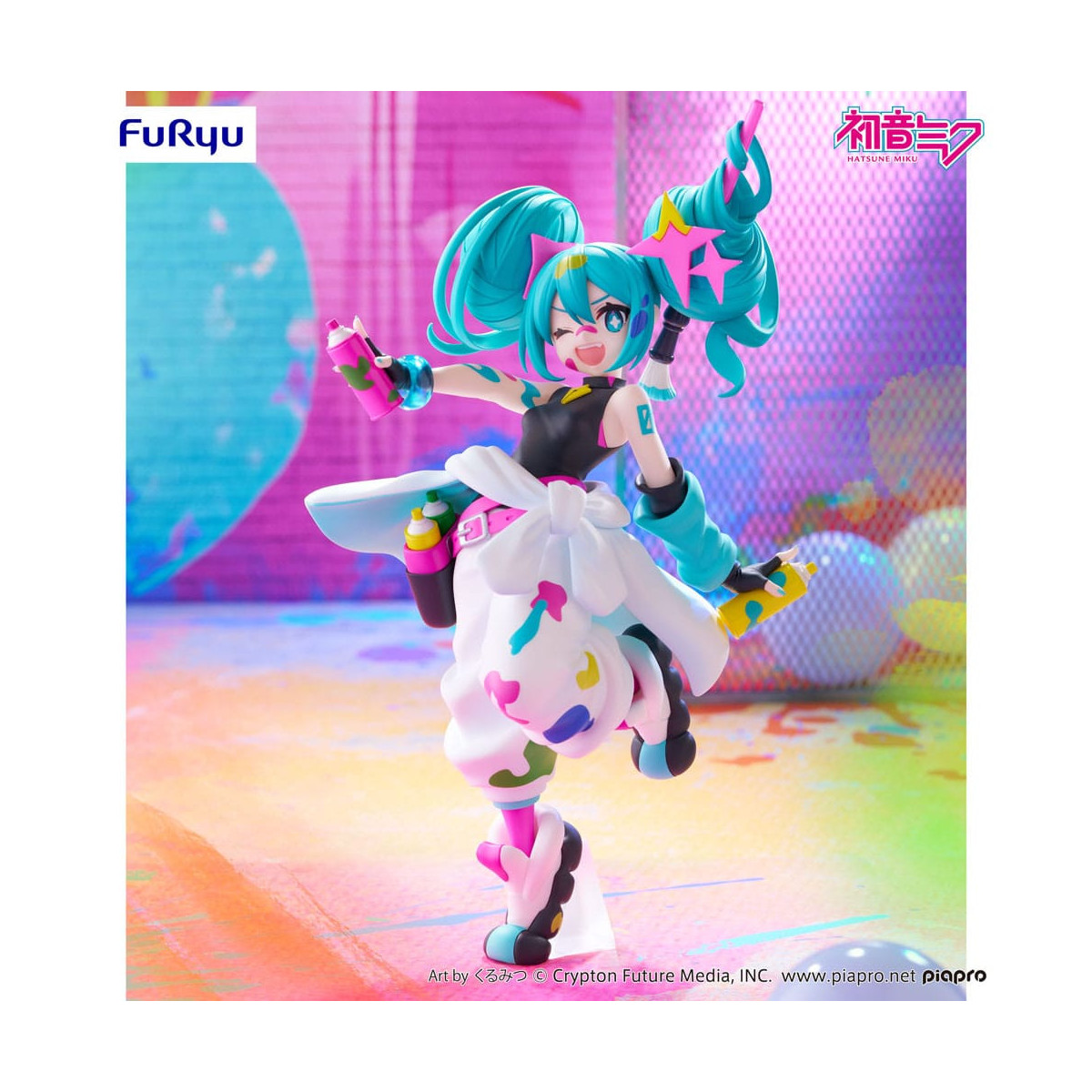 Furyu Trio-Try-iT - Miku Paint Girl - Hatsune Miku