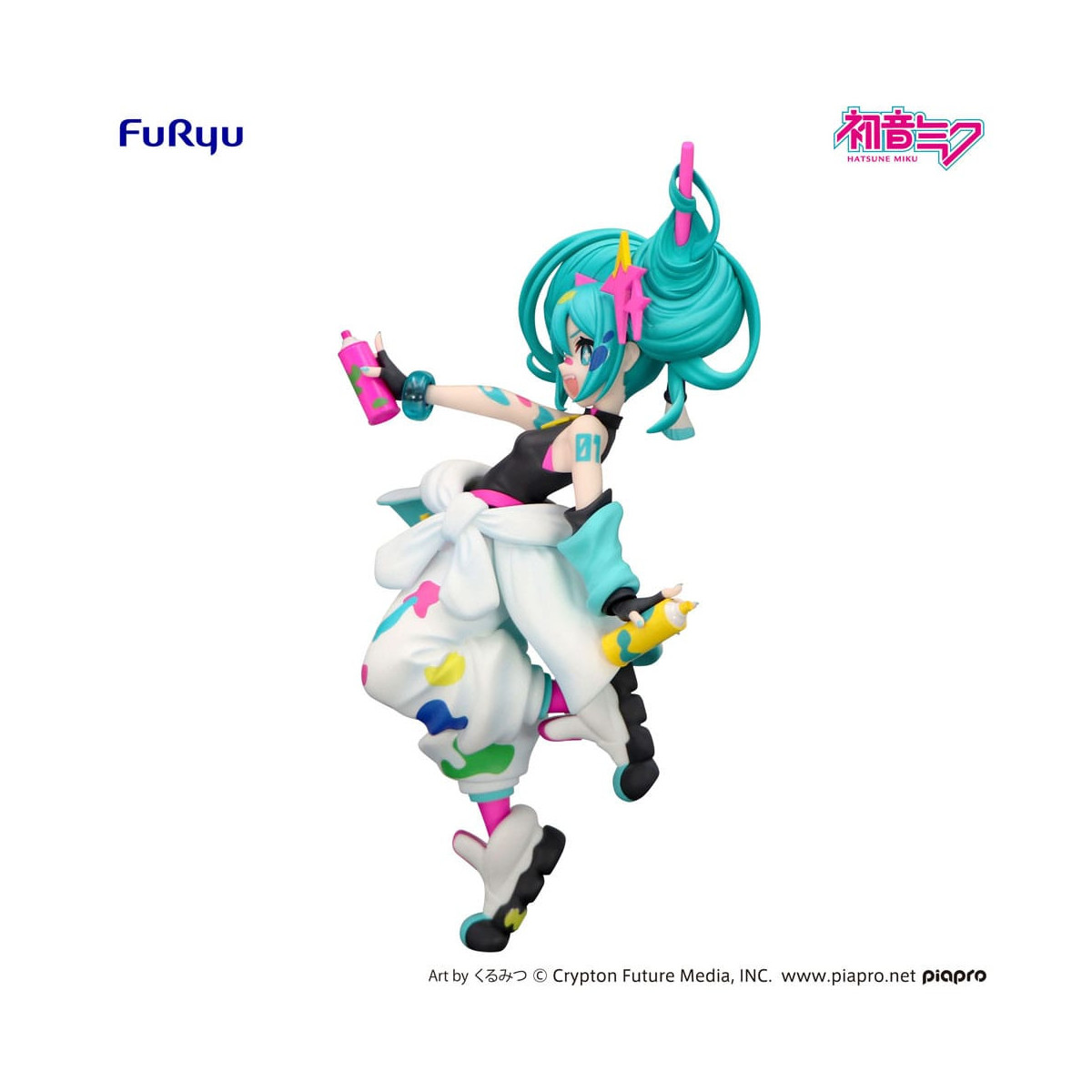 Furyu Trio-Try-iT - Miku Paint Girl - Hatsune Miku