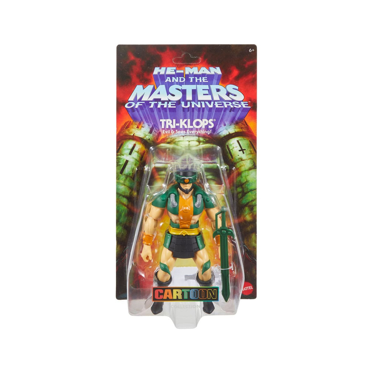 Masters of the Universe ORIGINS - Tri-Klops - Collezione di cartoni animati He-Man e i Padroni dell'Universo