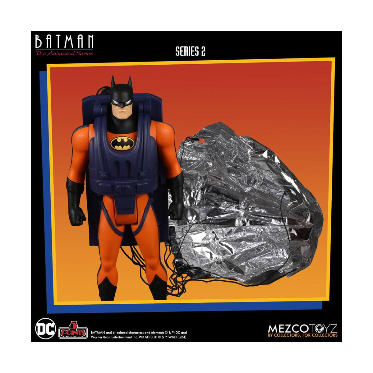 Mezco 5 Punti - DC Comics Batman: Animated Series - Boxset Deluxe 4 personaggi - Serie 2