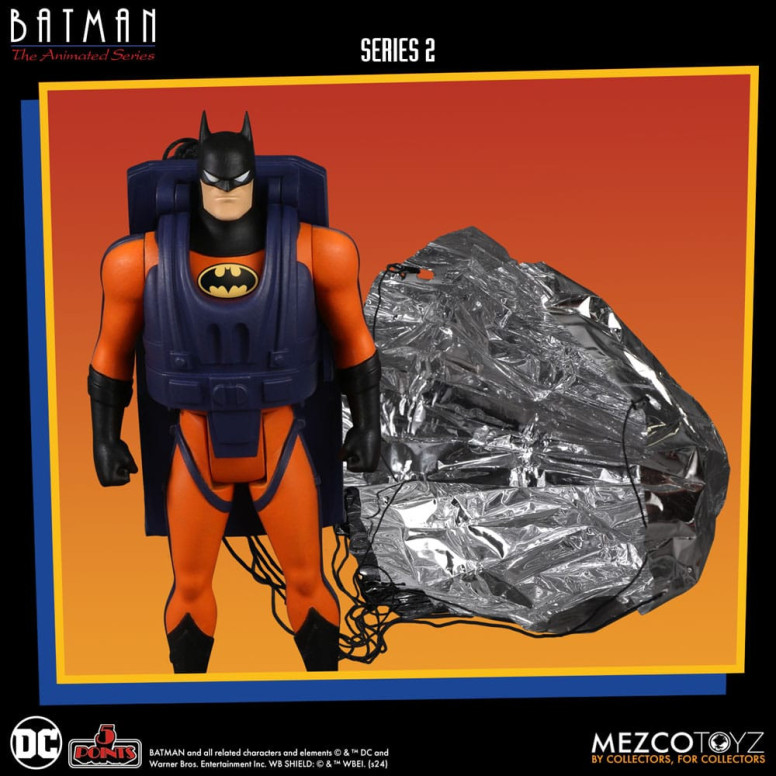 Mezco 5 Punti - DC Comics Batman: Animated Series - Boxset Deluxe 4 personaggi - Serie 2