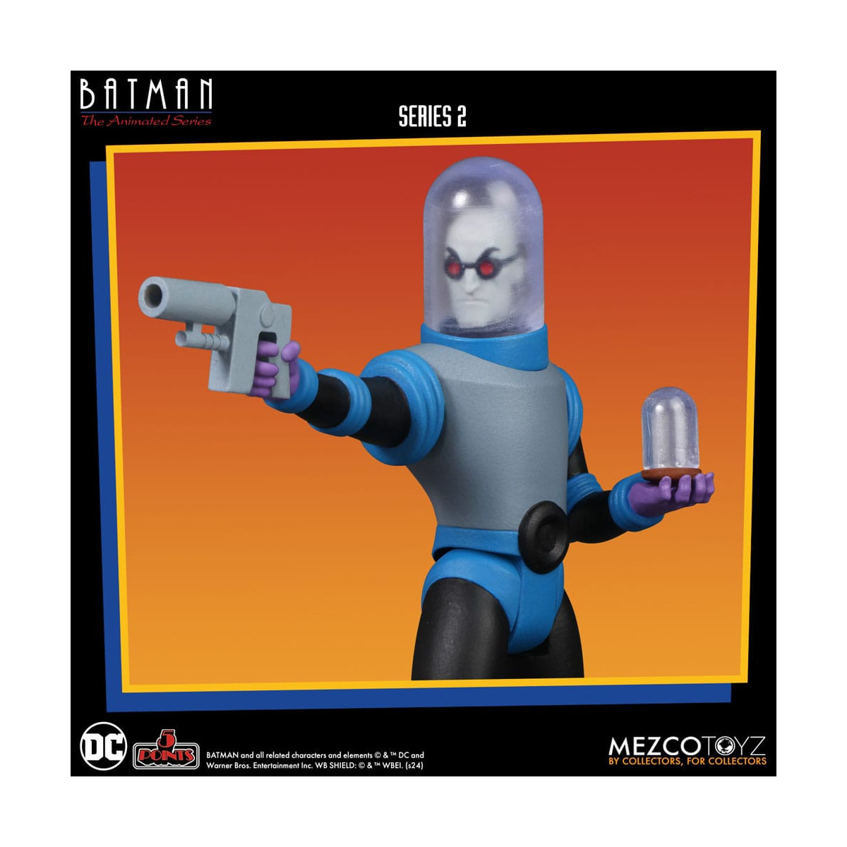 Mezco 5 Punti - DC Comics Batman: Animated Series - Boxset Deluxe 4 personaggi - Serie 2