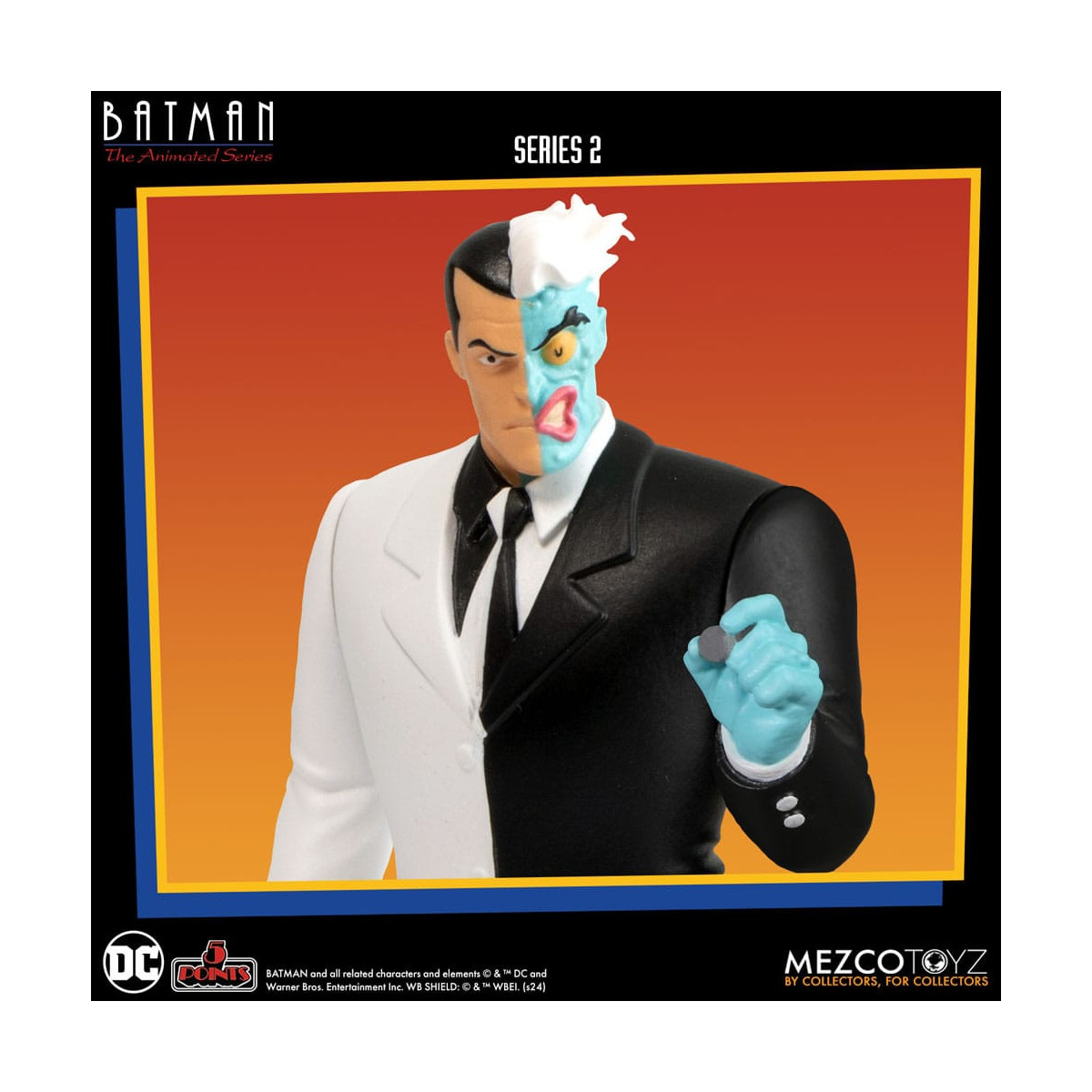 Mezco 5 Punti - DC Comics Batman: Animated Series - Boxset Deluxe 4 personaggi - Serie 2