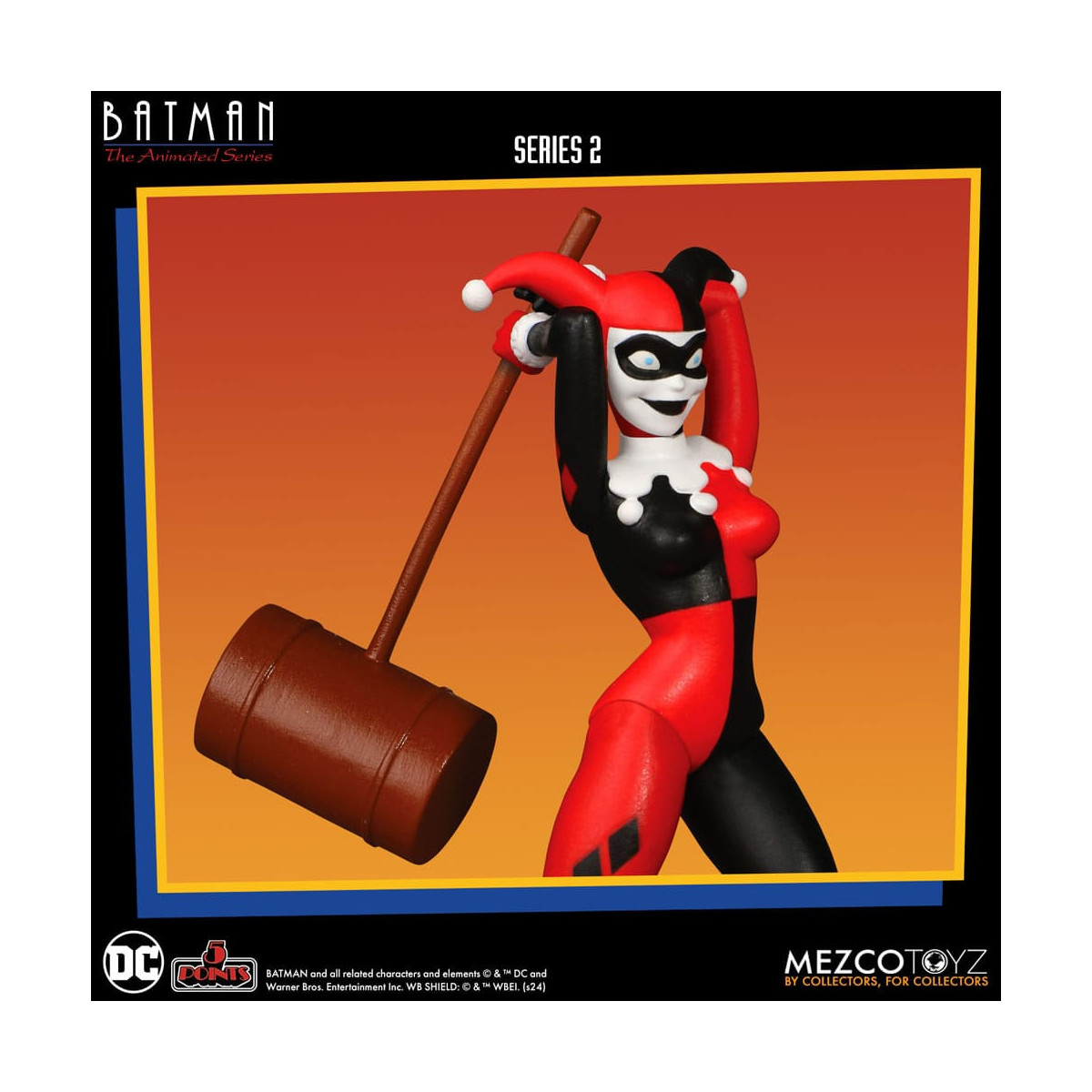 Mezco 5 Punti - DC Comics Batman: Animated Series - Boxset Deluxe 4 personaggi - Serie 2