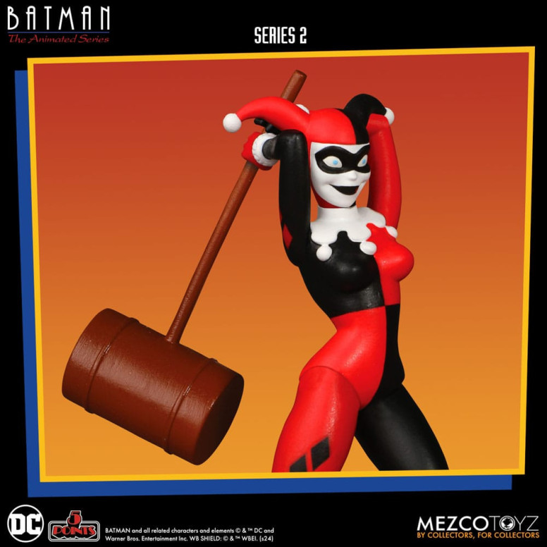 Mezco 5 Punti - DC Comics Batman: Animated Series - Boxset Deluxe 4 personaggi - Serie 2