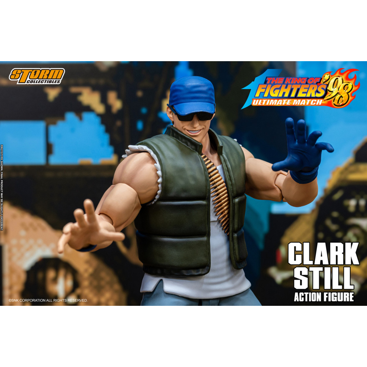 Storm Collectibles - The King of Fighters 98 UM - Ralf Jones 1/12 Figurina