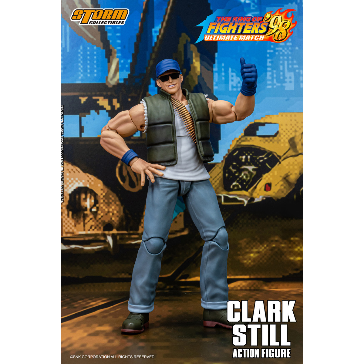 Storm Collectibles - The King of Fighters 98 UM - Ralf Jones 1/12 Figurina