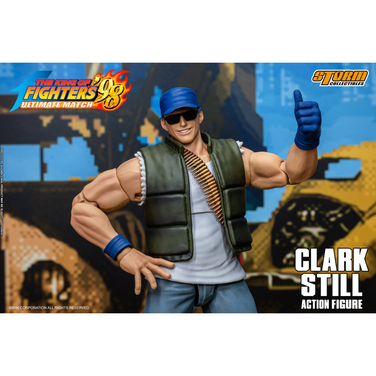 Storm Collectibles - The King of Fighters 98 UM - Ralf Jones 1/12 Figurina