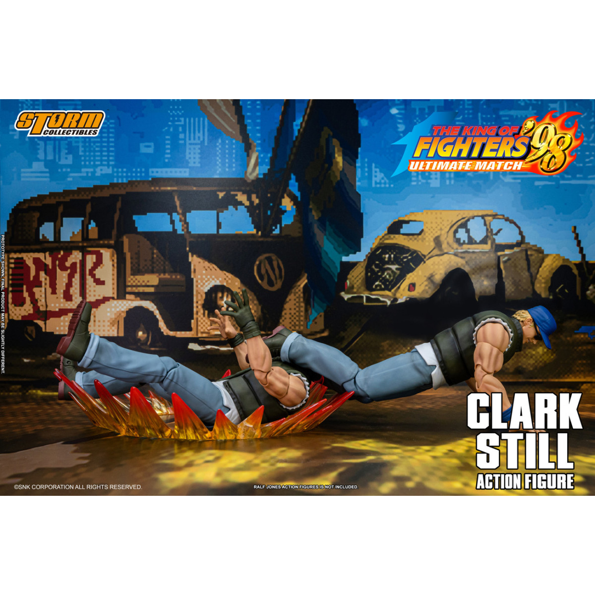 Storm Collectibles - The King of Fighters 98 UM - Ralf Jones 1/12 Figurina