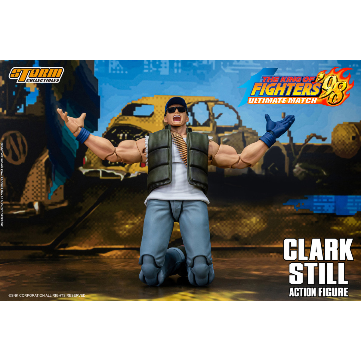 Storm Collectibles - The King of Fighters 98 UM - Ralf Jones 1/12 Figurina