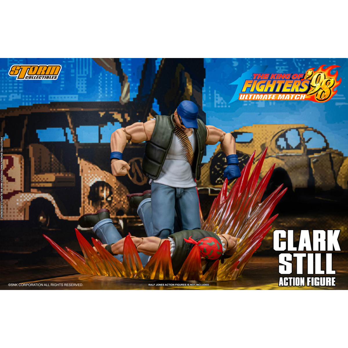 Storm Collectibles - The King of Fighters 98 UM - Ralf Jones 1/12 Figurina
