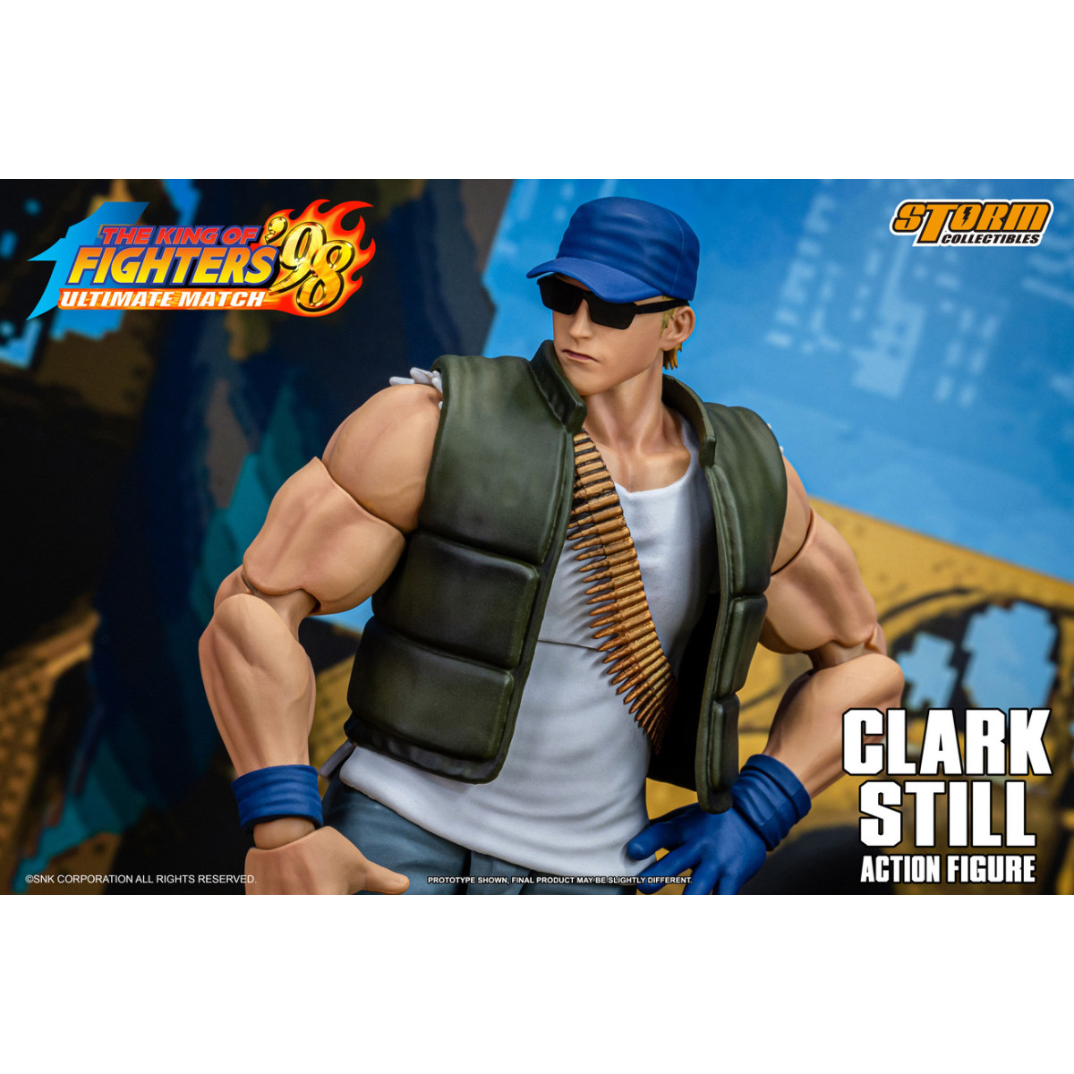 Storm Collectibles - The King of Fighters 98 UM - Ralf Jones 1/12 Figurina