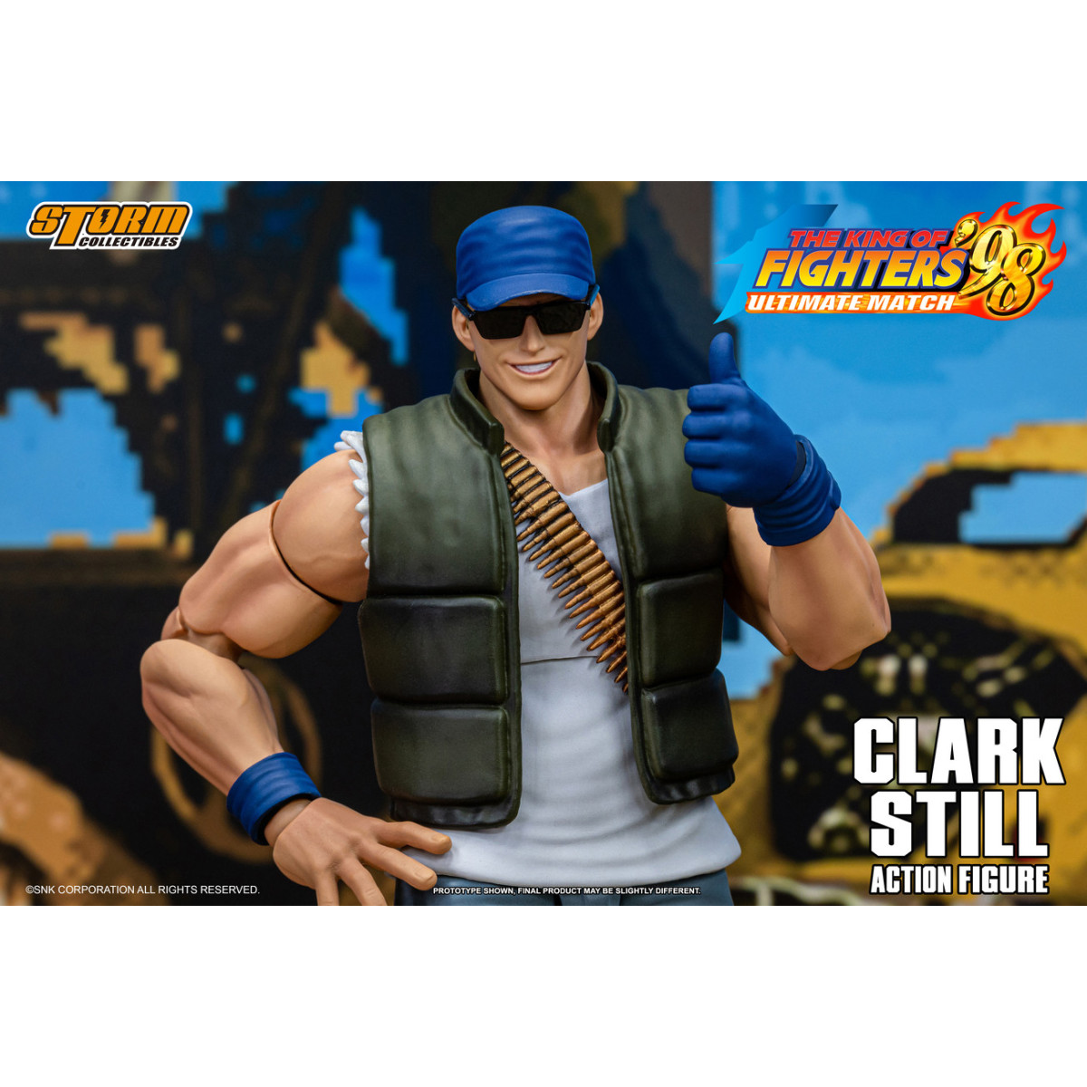 Storm Collectibles - The King of Fighters 98 UM - Ralf Jones 1/12 Figurina