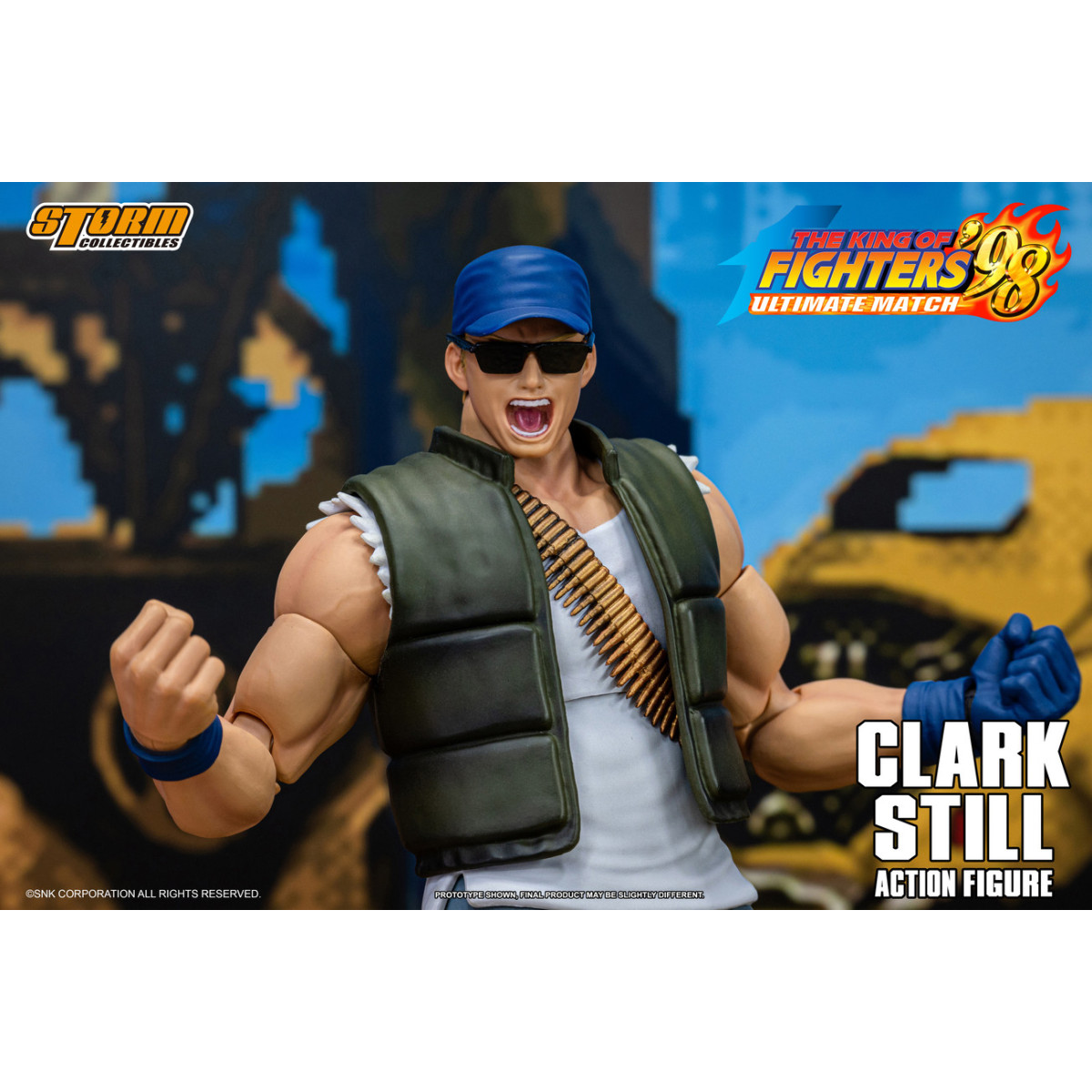 Storm Collectibles - The King of Fighters 98 UM - Ralf Jones 1/12 Figurina