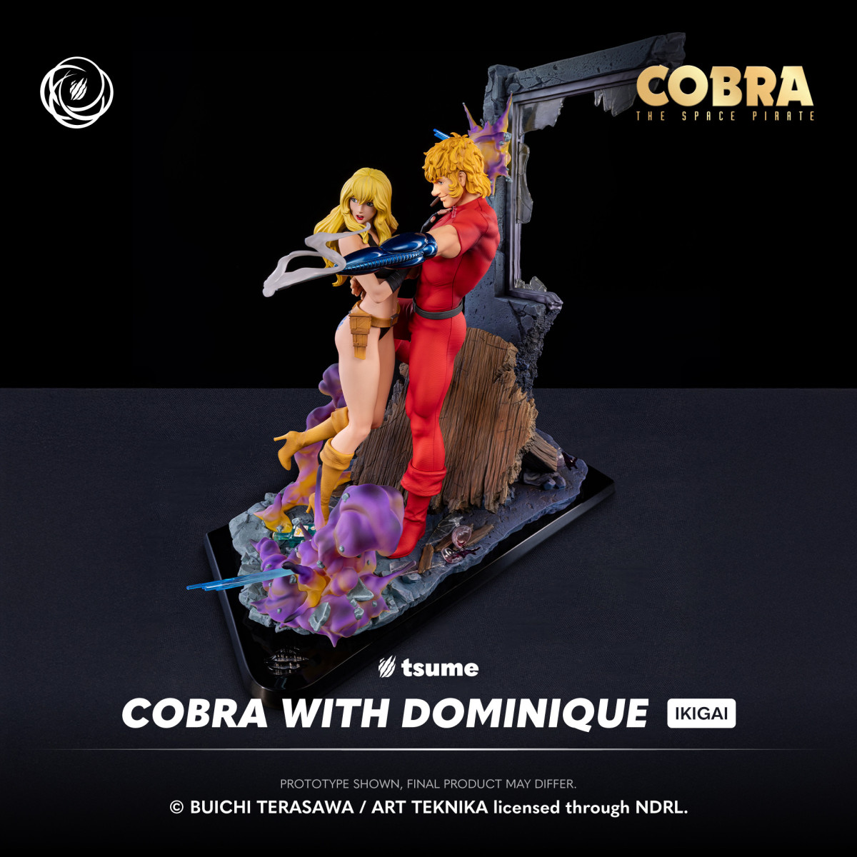 Tsume Ikigai - Cobra con Dominique 1/6 - Cobra Il Pirata Spaziale