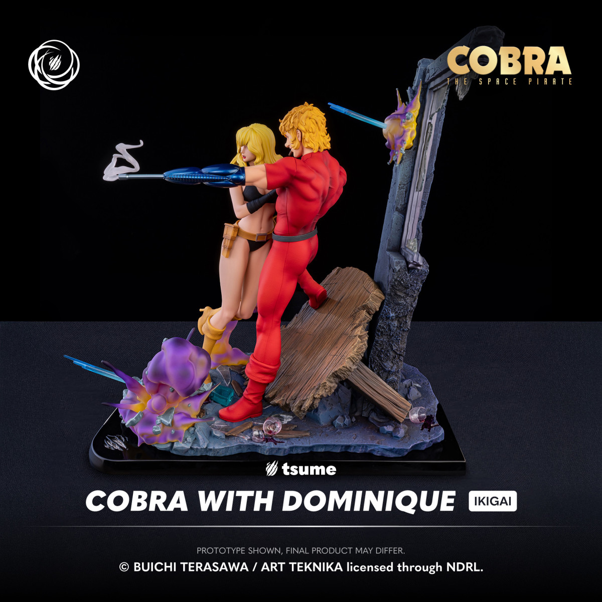 Tsume Ikigai - Cobra con Dominique 1/6 - Cobra Il Pirata Spaziale
