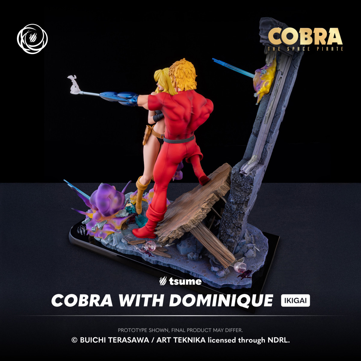 Tsume Ikigai - Cobra con Dominique 1/6 - Cobra Il Pirata Spaziale