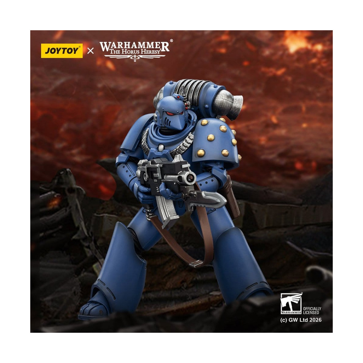 Joytoy - Warhammer - Ultramarines - Legionario tattico MKIV - L'Eresia di Horus