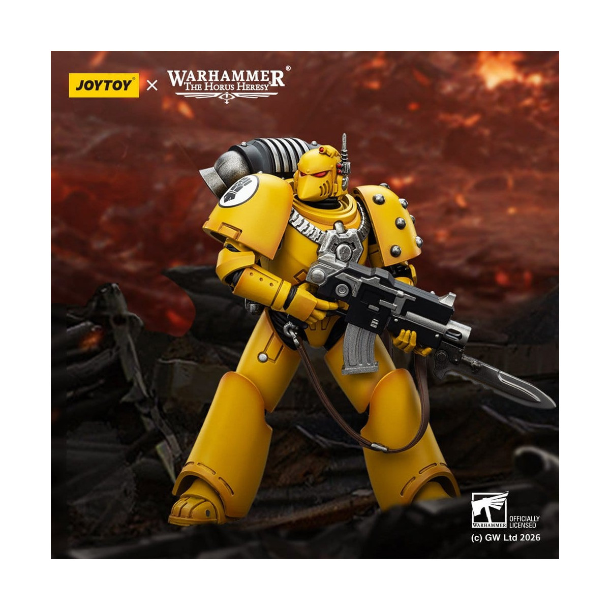 Joytoy - Warhammer - Pugno Imperiale - Legionario Tattico MKIV - L'Eresia di Horus