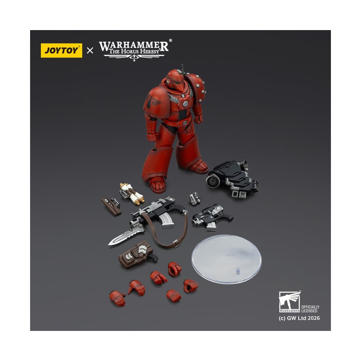 Joytoy - Warhammer - Blood Angels - Legionario tattico MKIV - L'Eresia di Horus