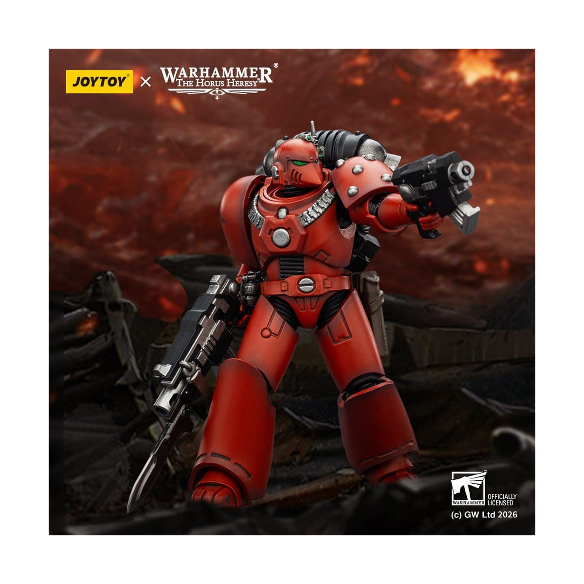 Joytoy - Warhammer - Blood Angels - Legionario tattico MKIV - L'Eresia di Horus