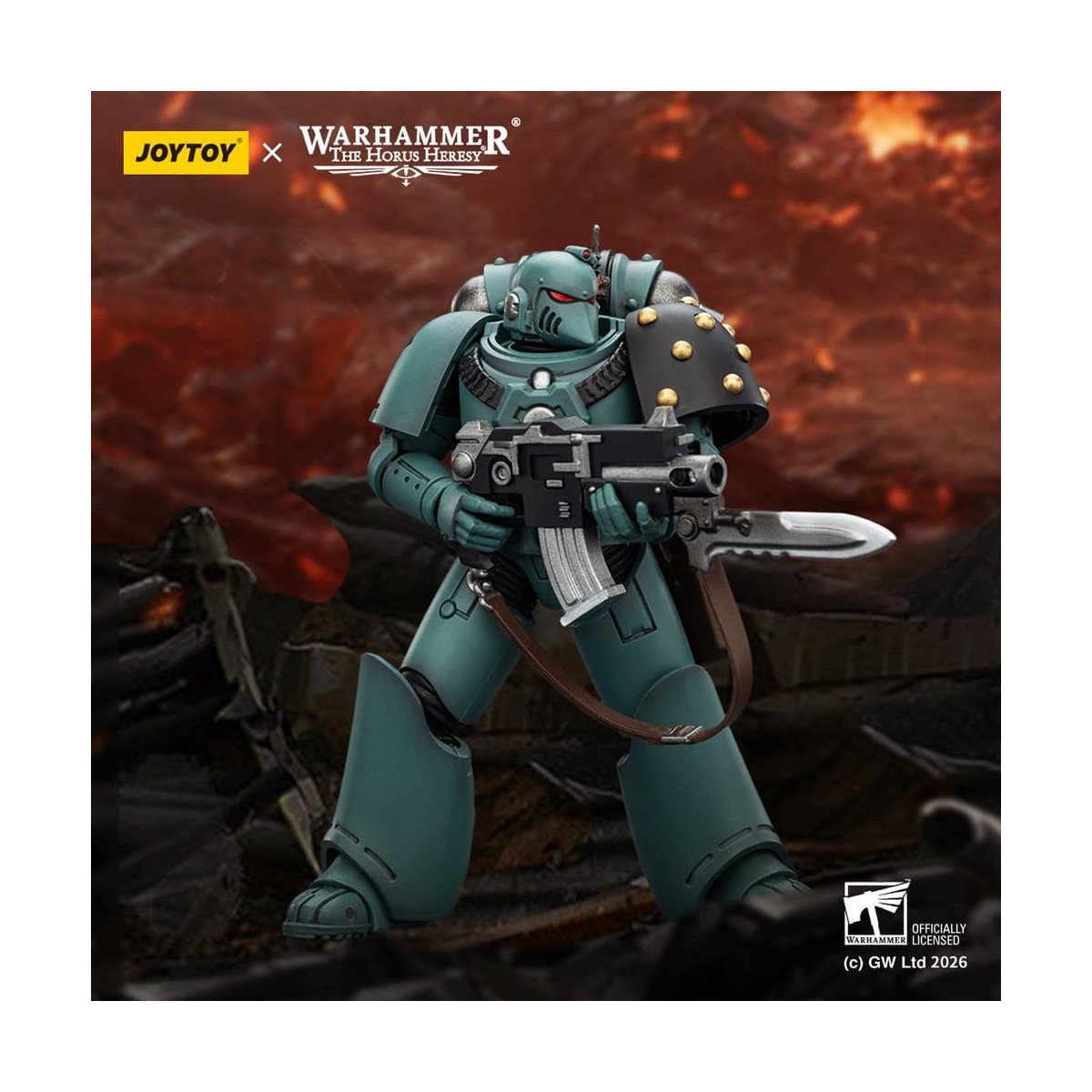 Joytoy - Warhammer - Sons of Horus - Legionario tattico MKIV - L'Eresia di Horus