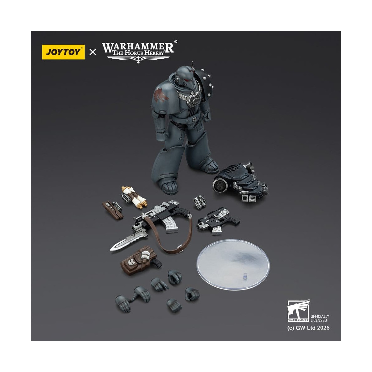 Joytoy - Warhammer - Space Wolves - Legionario tattico MKIV - L'Eresia di Horus
