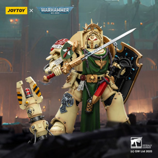 JoyToy Space Marines - Dark Angels - Cavaliere Deathwing con Power Sword Storm Shield e teleport homer 1/18 - Warhammer 40K