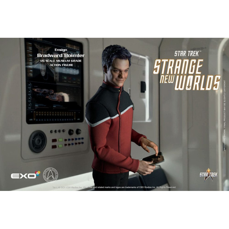 EXO-6 - Star Trek: Strange New Worlds - Figura del guardiamarina Boimler in scala 1:6
