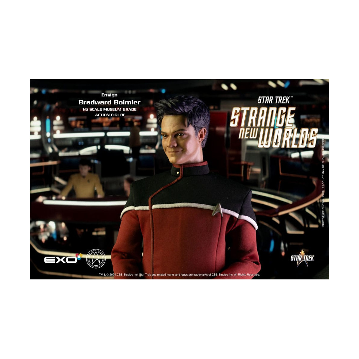 EXO-6 - Star Trek: Strange New Worlds - Figura del guardiamarina Boimler in scala 1:6