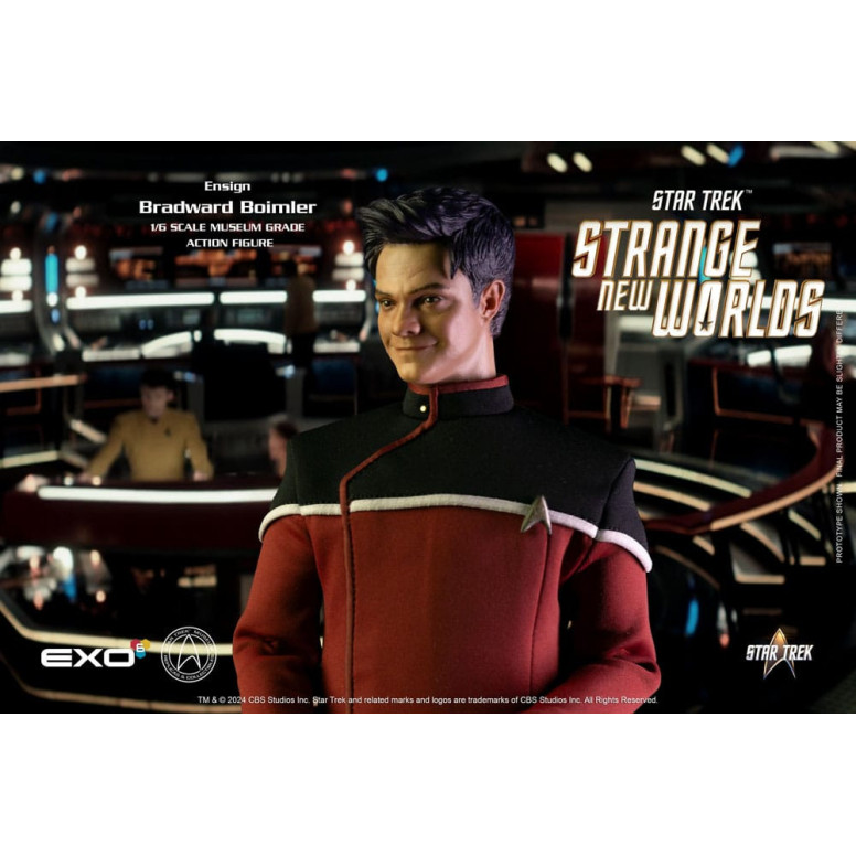 EXO-6 - Star Trek: Strange New Worlds - Figura del guardiamarina Boimler in scala 1:6