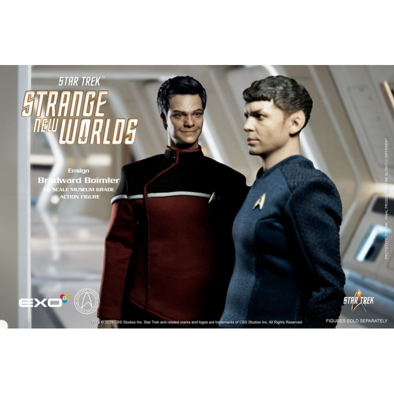EXO-6 - Star Trek: Strange New Worlds - Figura del guardiamarina Boimler in scala 1:6