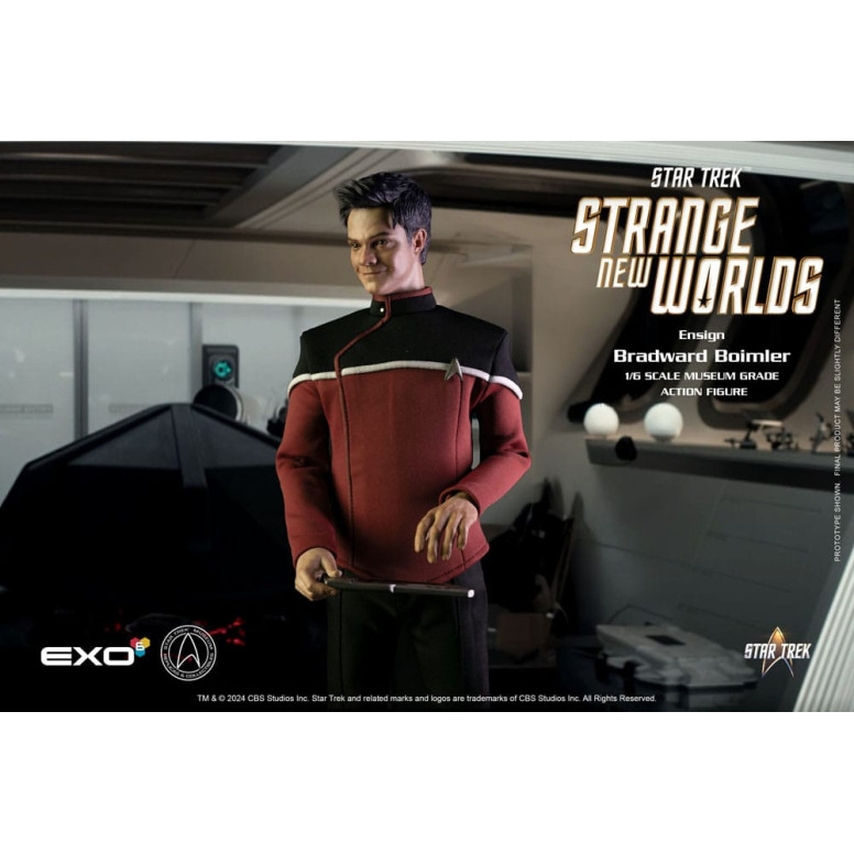 EXO-6 - Star Trek: Strange New Worlds - Figura del guardiamarina Boimler in scala 1:6
